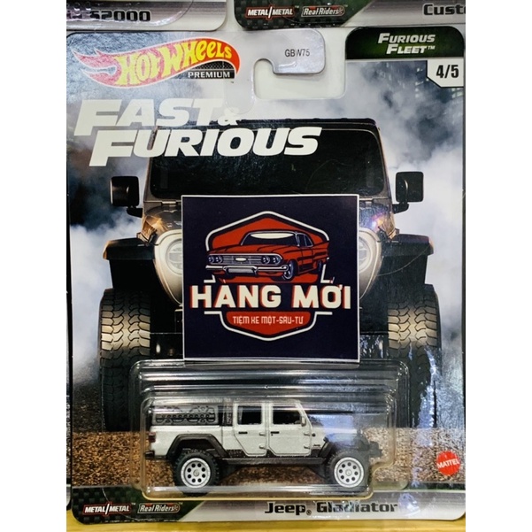 Xe mô hình Hot Wheels Jeep Gladiator
