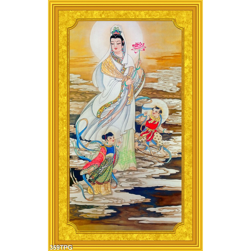 TRANH DÁN TƯỜNG HÌNH PHẬT, TRANH DÁN PHÒNG THỜ, TRANH QUAN ÂM, TRANH THỜ PHẬT