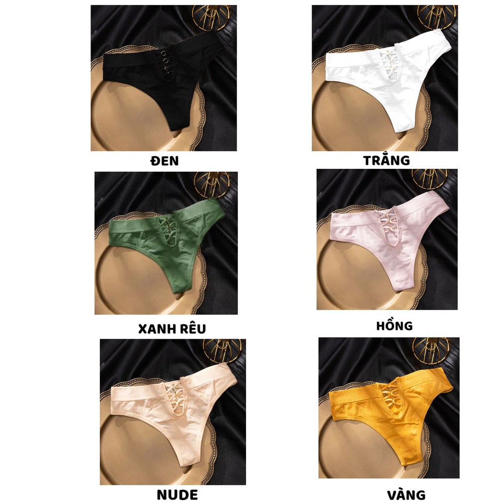 Quần Lót Lọt Khe - Quần Lót Nữ Cotton Lọt Khe thiết kế điệu đà quyến rũ mã 8849