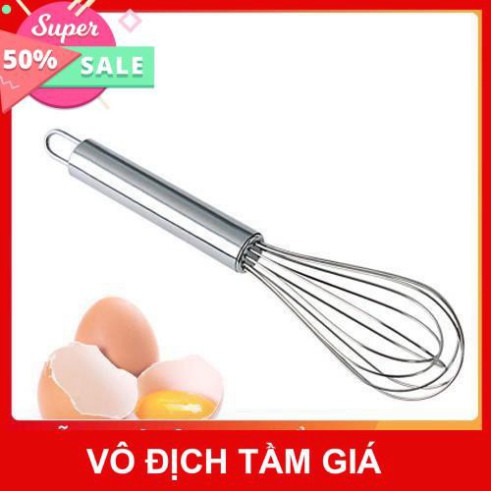 [ Bán giá gốc ] Đánh trứng inox cần tay