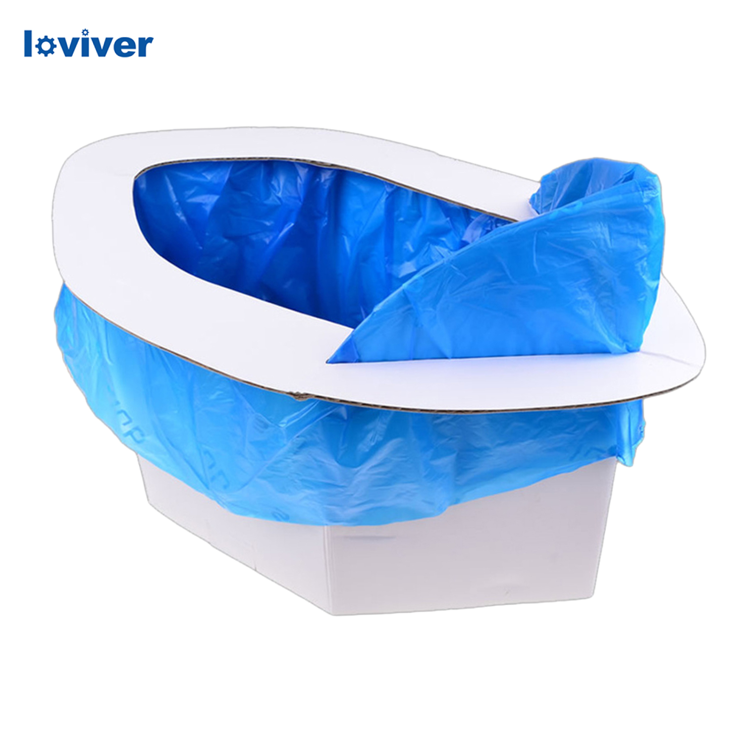 Ghế Ngồi Toilet Tạm Thời Loviver Cho Người Lớn Và Trẻ Em