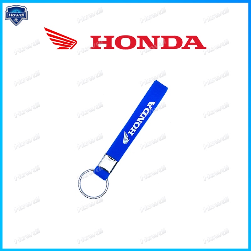Móc Khóa Silicon Hình logo Động Cơ Honda Thời Trang