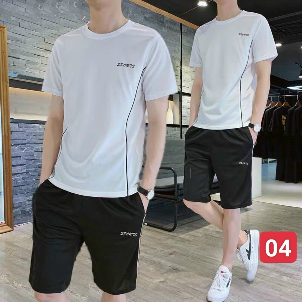 Đồ bộ nam thể thao, đồ mặc nhà chất thun mát mịn nhiều mẫu Bi_shop173 ms04