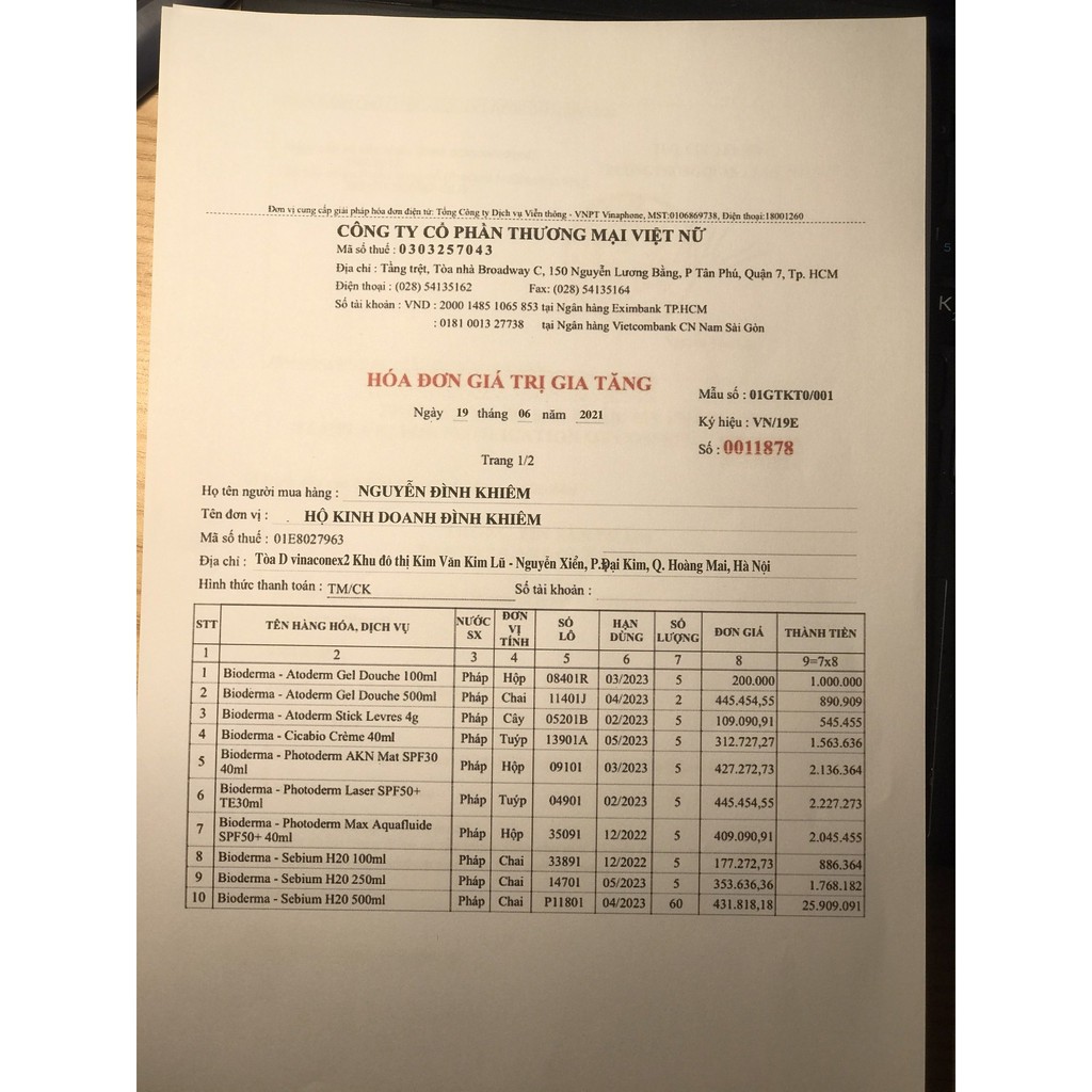 Nước Tẩy Trang Bioderma H2O Solution Micellaire | BigBuy360 - bigbuy360.vn