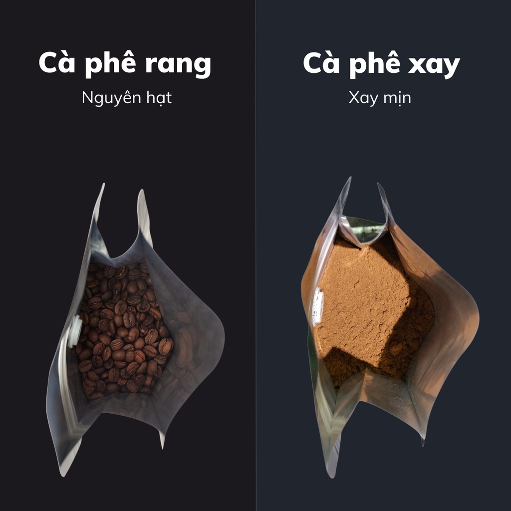 Cà phê rang xay ARABICA CATIMOR 250g cafe nguyên chất hương vị chua thanh đắng nhẹ tinh tế cafe Việt - Big Dream Coffee