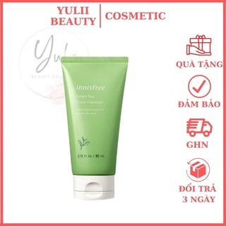 Sữa rửa mặt innisfree 150ml green tea foam cleanser,tro núi lửa,bija
