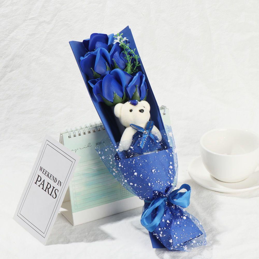 KUNHEV Xà Phòng Tắm Hương Hoa Mẫu Đơn Hoạt Hình Lãng Mạn Trang Trí Nhà Cửa / Tiệc Cưới