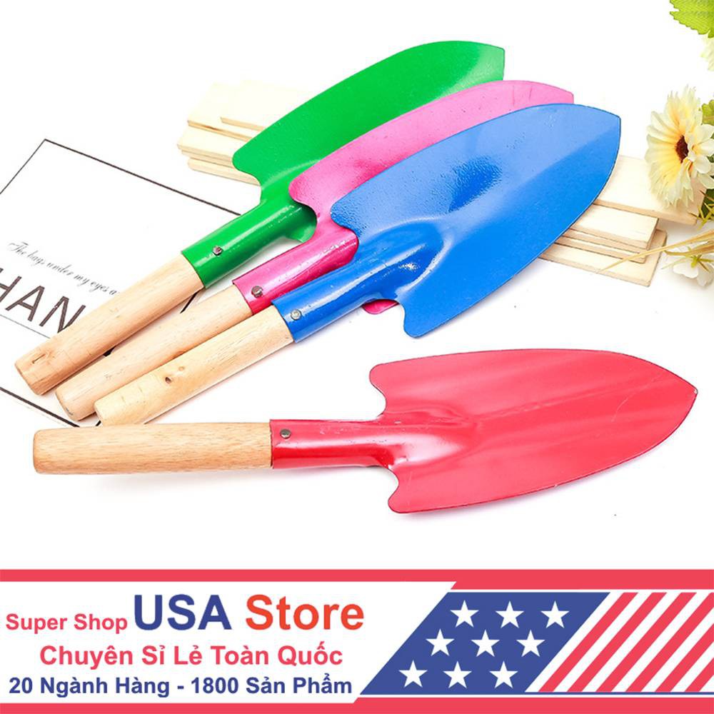 Chuyên Sỉ Xẻng Trồng Cây - Xẻng Xúc Đào Đất Size 26Cm Nhiều Màu G1