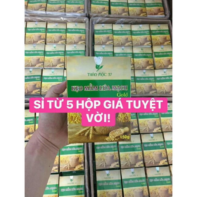 Sỉ 5 hộp kẹo mầm lúa mạch gold của Thảo mộc 37