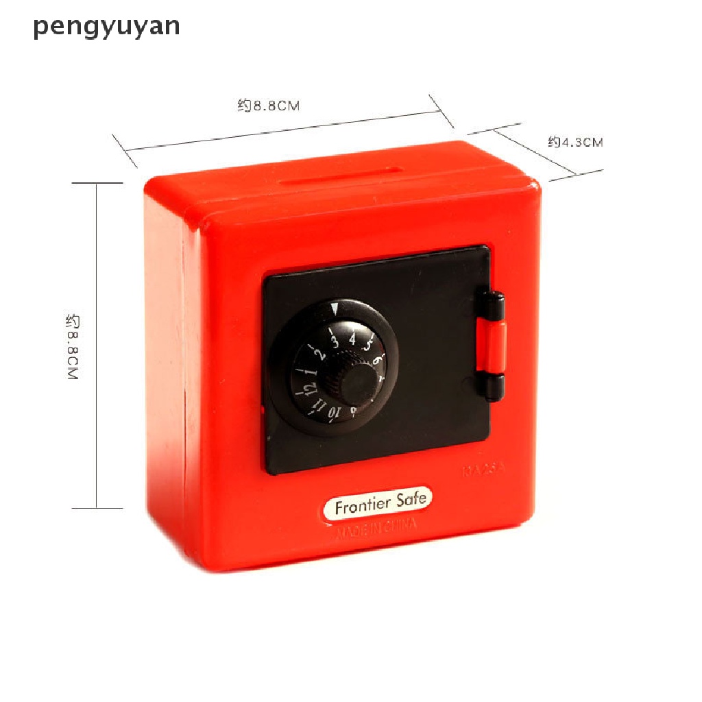 [pengyuyan] Hộp Đựng Tiền Tiết Kiệm Có Mật Khẩu ATM Rotag Retro An Toàn [Mới]