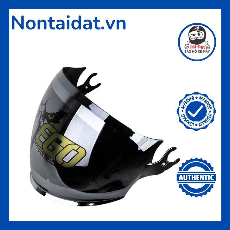 Kính ngoài nón bảo hiểm 3/4 EGO E5
