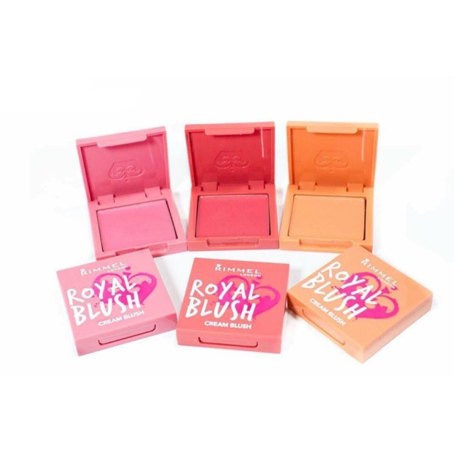 Má hồng kem Rimmel Royal Blush