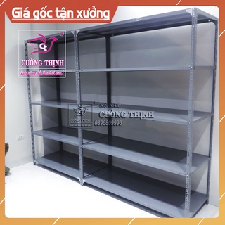 Kệ sắt đa năng, 3-4-5 tầng, dài 1m5 x rộng 50cm x Cao 1m5-2m trọng tải 100kg/tầng
