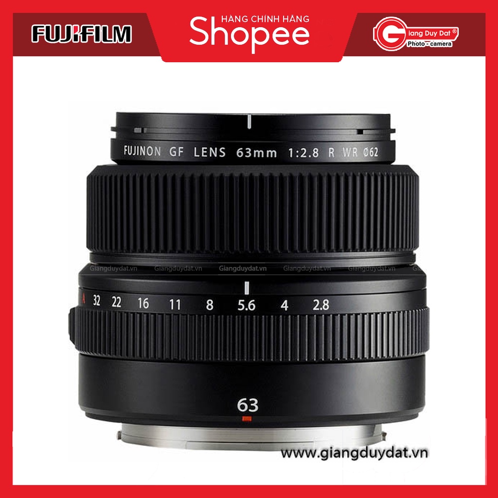 Ống Kính Fujifilm GF 63mm f/2.8 R WR Chính Hãng Fujifilm Việt Nam