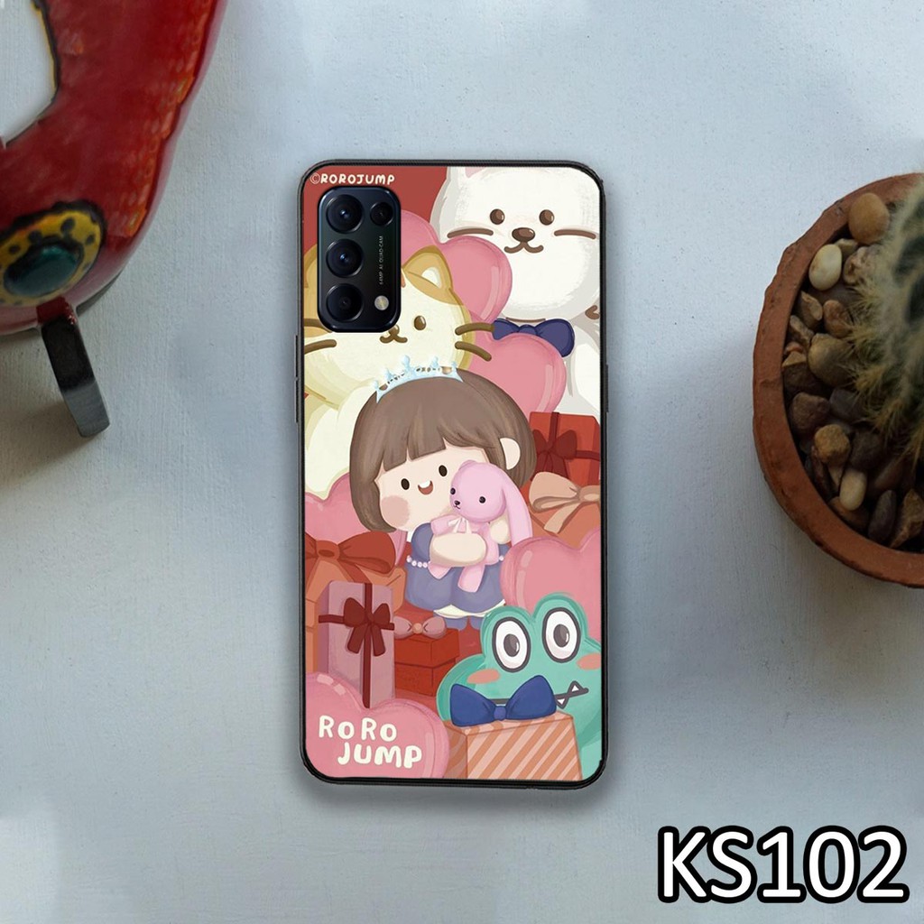 [ NEW ] Ốp lưng OPPO A54/A74/A94  in hình Roro Jump siêu đáng yêu, độc, lạ_KINGSTORE.HN_Ốp A54/A74/A94