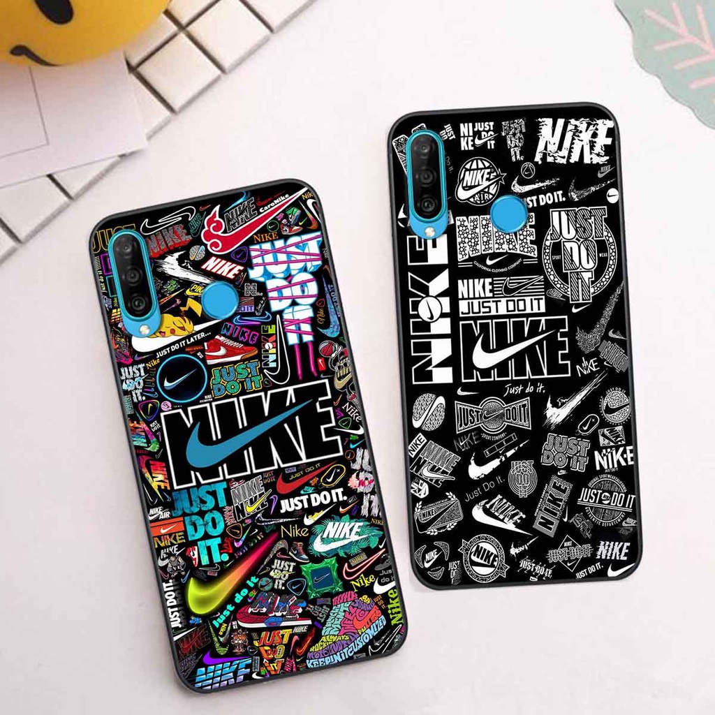 Ốp Huawei Nova 4e / P30 Lite in hình thương hiệu L.V, N.I.K.E cá tính, đẳng cấp