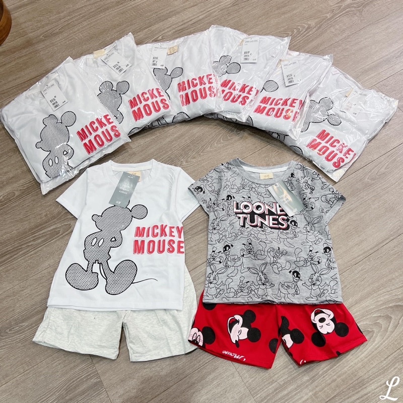 Set 2 bộ hè bé trai xinh xắn