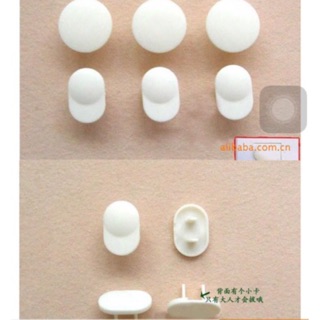 Combo 10 Nút Bịt Ổ Điện Loại 2 Chấu