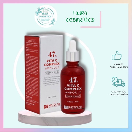 Serum vitamin c histolab dưỡng trắng da Histolab Vita C Complex Ampoule