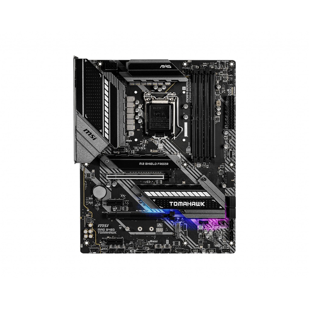 [Mã ELMS05 giảm 5% đơn 300k]Bo Mạch Chủ Mainboard MSI MAG B460 TOMAHAWK - Hàng Chính Hãng