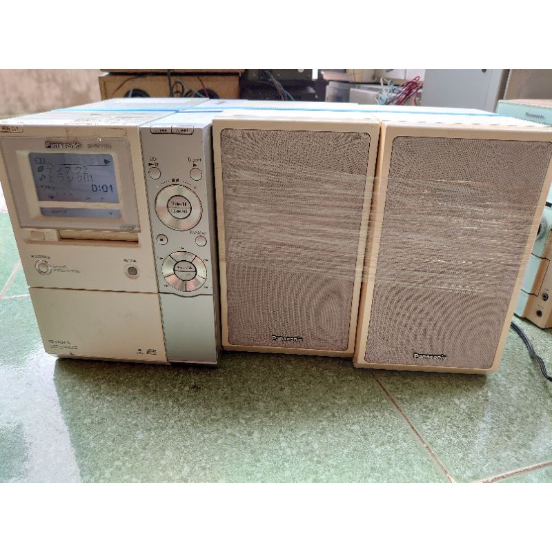 Dàn mini Panasonic PM770SD bãi nguyên bản chạy tốt