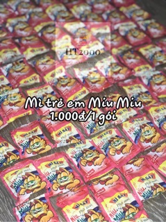 Mì trẻ em MIU MIU thời thơ ấu
