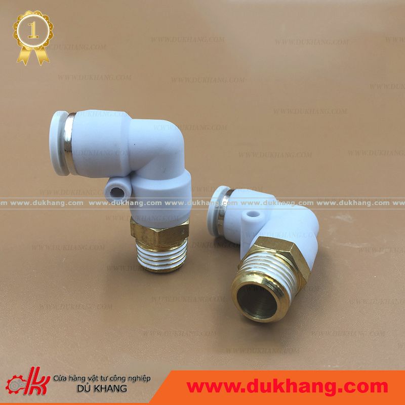 Co nối 1 đầu ghim ống 1 đầu ren ngoài YPL