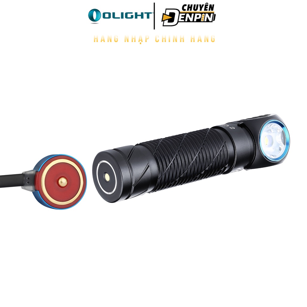 Đèn Pin đội đầu, cầm tay Olight Perun 2 - Độ sáng tối đa lên đến 2500 Lumens, chiếu xa 166m sử dụng pin 21700 - 4000mAh