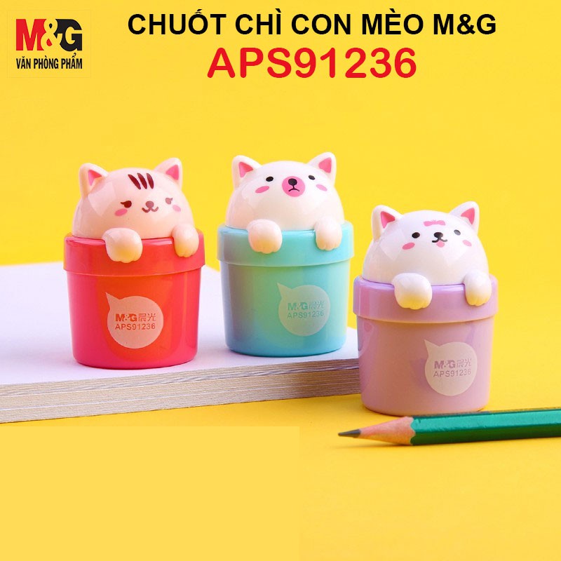 Gọt bút chì hình con mèo dễ thương M&amp;G - APS91236