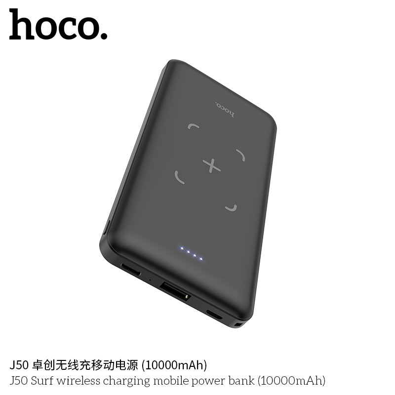 [CHÍNH HÃNG] Pin Sạc Dự Phòng Tích Hợp Sạc Không Dây Hoco 10000 Mah ✔Hỗ Trợ Sạc Nhanh | BigBuy360 - bigbuy360.vn