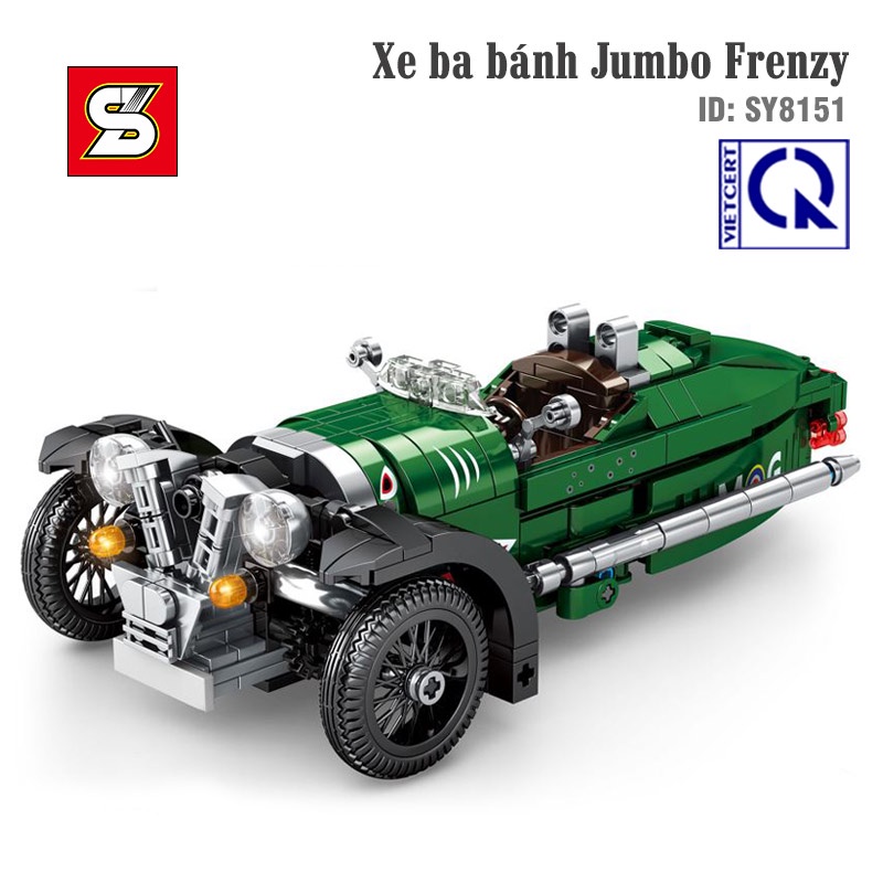 Đồ Chơi Lắp Ráp Xe Jumbo Frenzy – SY BLOCK 8151