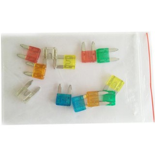Bộ 12 cầu chì xe máy (5A - 30A)