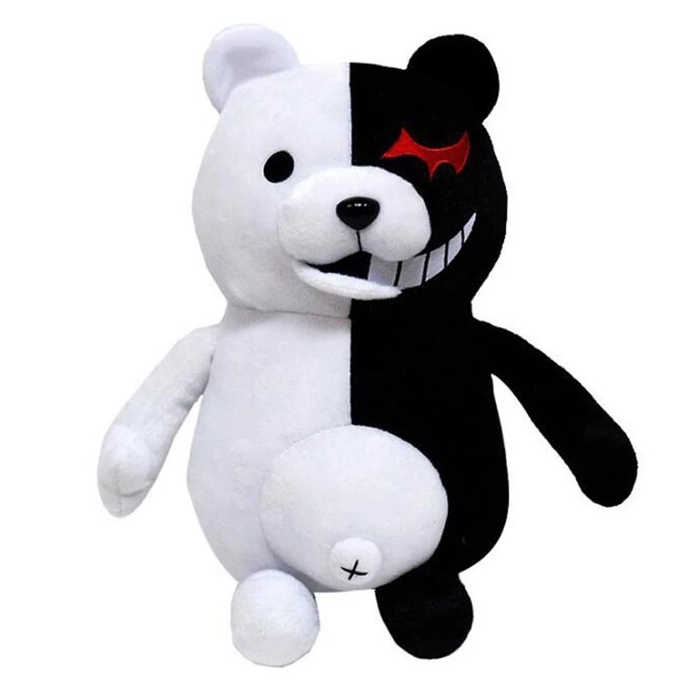 Preston Dangan Ronpa Thú Nhồi Bông Hình Gấu Trắng Đen Siêu Danganronpa Dành Cho Trẻ Em