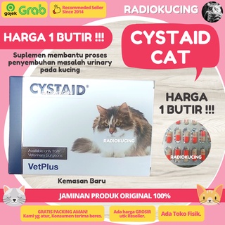 Image of CYSTAID PLUS - Obat Suplemen FLUTD FUS Urinary Saluran Kencing Kucing [ JUWIES RADIO KUCING ]