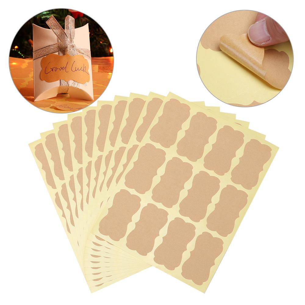 LAYOR1 Set 60 / 120 Nhãn Dán Tự Dính Trang Trí Bánh Kẹo DIY