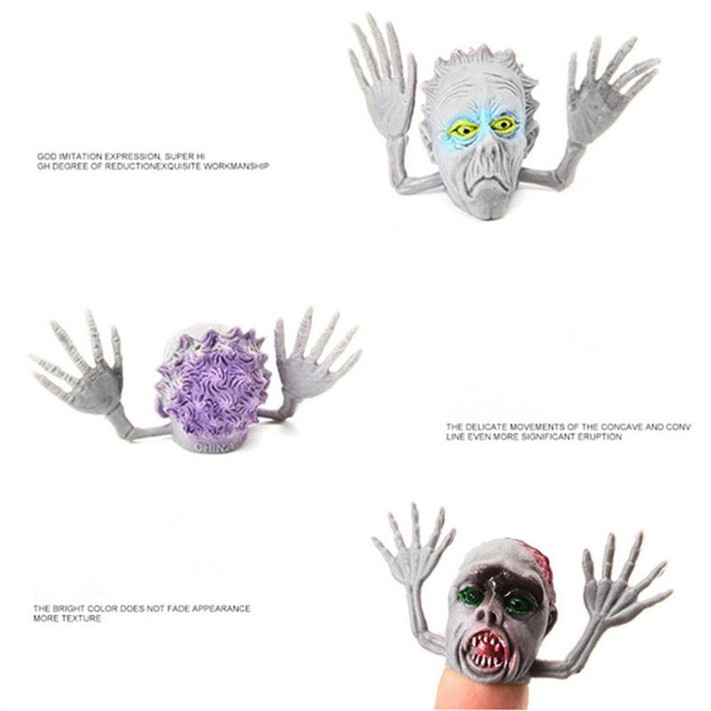 Rối Ngón Tay Hình Đầu Lâu Zombie