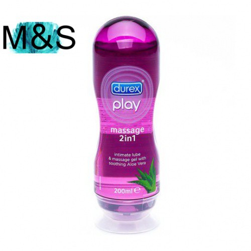 hàng trong kho Bán sỉ giá đặc biệt Gel bôi trơn Durex Play Massage 200ml[M&S]