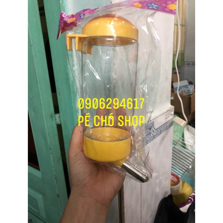 Bình nước 500ml loại lớn cho thỏ,bọ ú,mèo,chó..