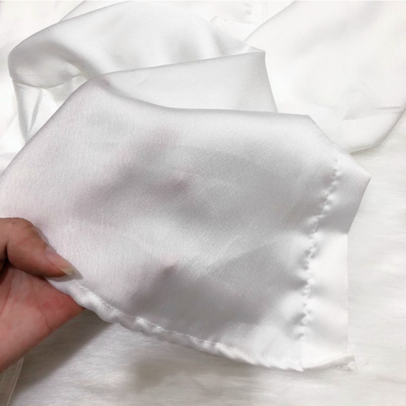 Áo sơ mi phi bóng sang chảnh nút cài kiểu siêu hot cao cấp