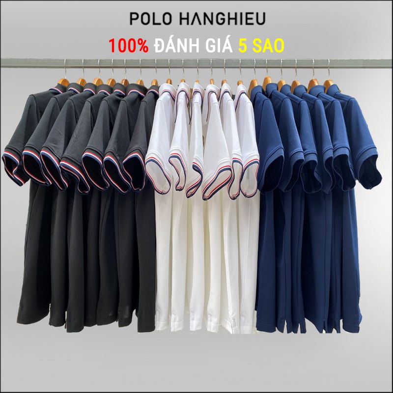 Áo thun nam POLO thiết kế vải cá sấu cotton cao cấp ngắn tay - Polo Hàng Hiệu