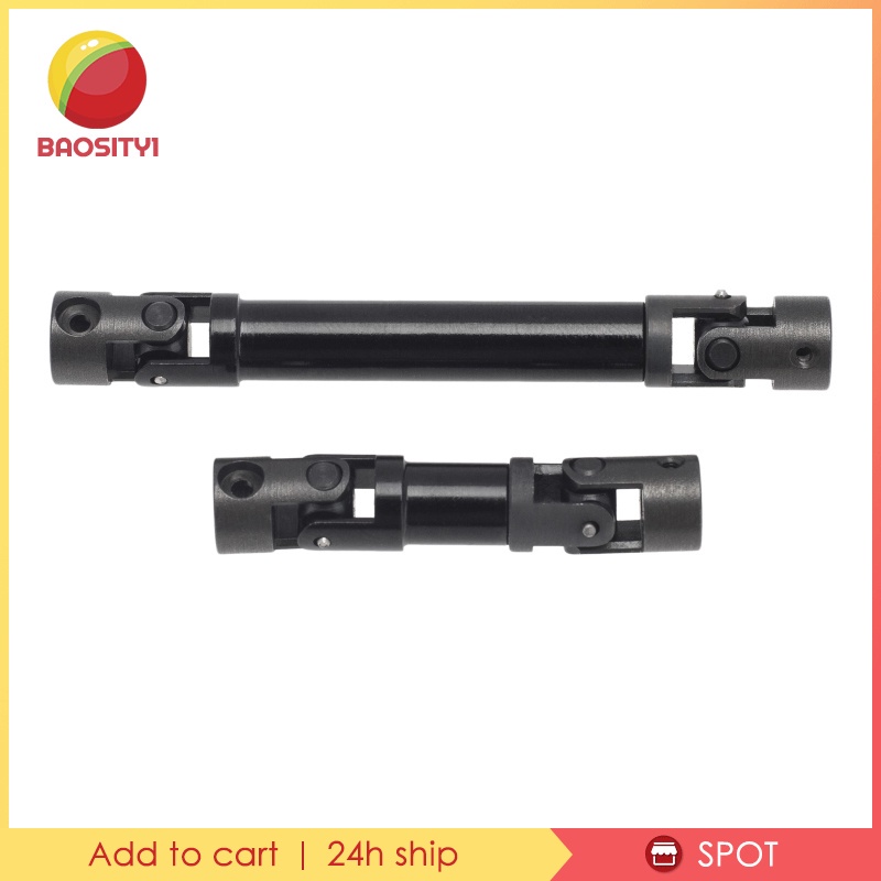 Bộ 2 Trục Truyền Động Trước / Sau Bằng Kim Loại Cho Mô Hình Xe Điều Khiển Từ Xa Axial SCX24 90081 1 / 24