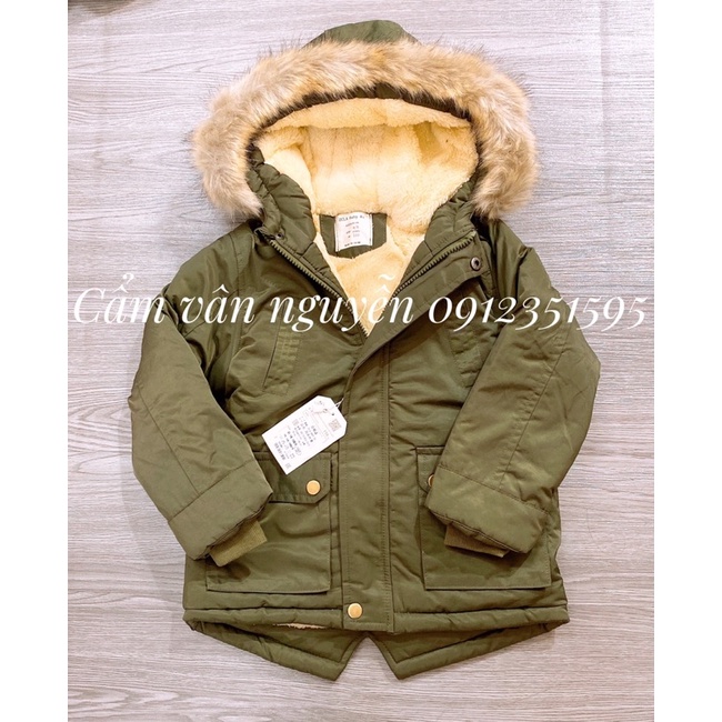 Áo Parka Trung Quốc xuất khẩu cho bé(17-33kg)