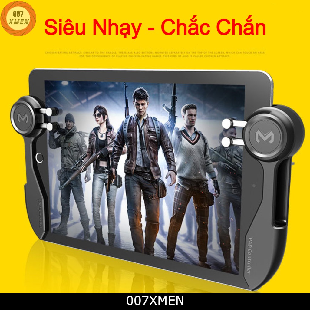 [ FREE SHIP ] Tay cầm chơi game ipad và máy tính bảng 6 ngón game pubg, call of duty, ros, free fire TC007