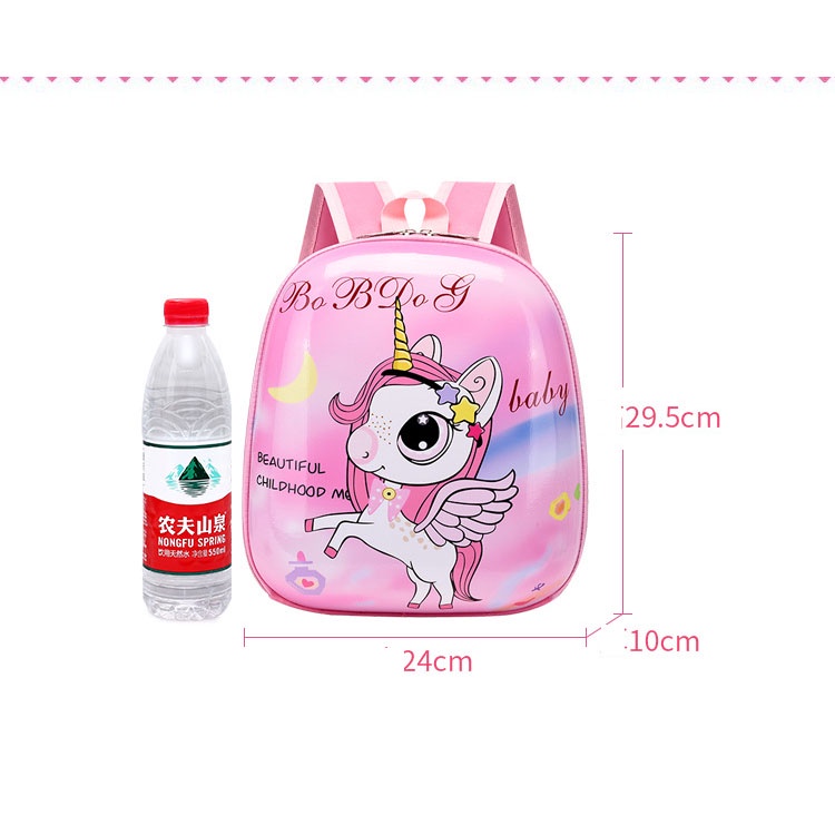 Balo Túi Vải Cho Bé Trai, Gái Đi Học, Chơi, Mầm Non Dễ Thương Mini Giặt Được Hình Thú Đáng Yêu Trẻ Em Từ 1-10 Tuổi