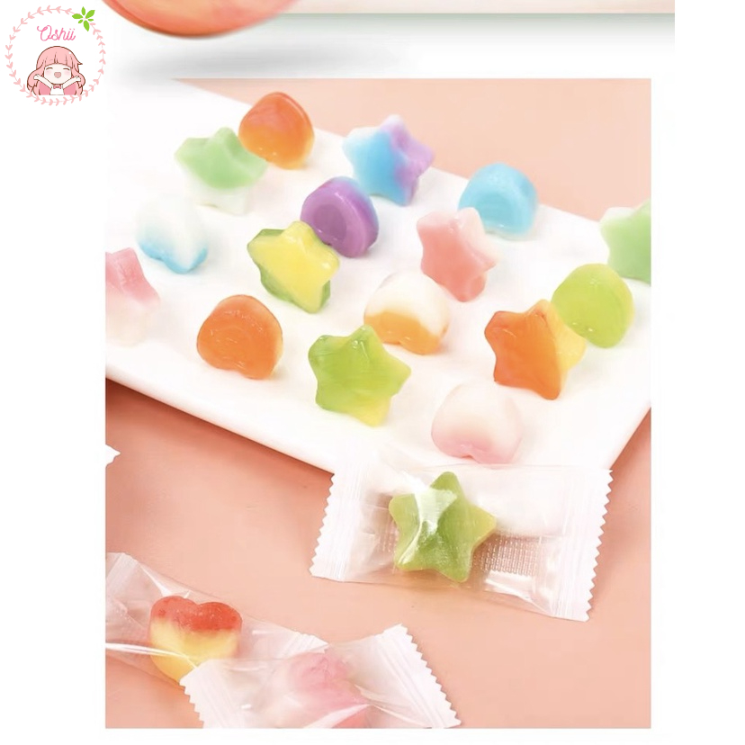 200G Kẹo hình ngôi sao năm cánh, Kẹo hương trái cây