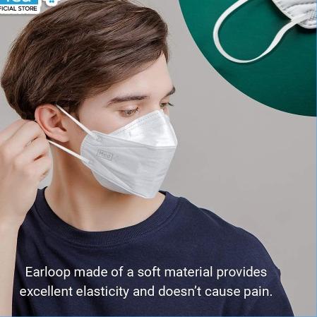↫ Set 50 Khẩu Trang KF94 Màu Đen/Trắng Dùng Một Lần Hàn Quốc 4 Lớp