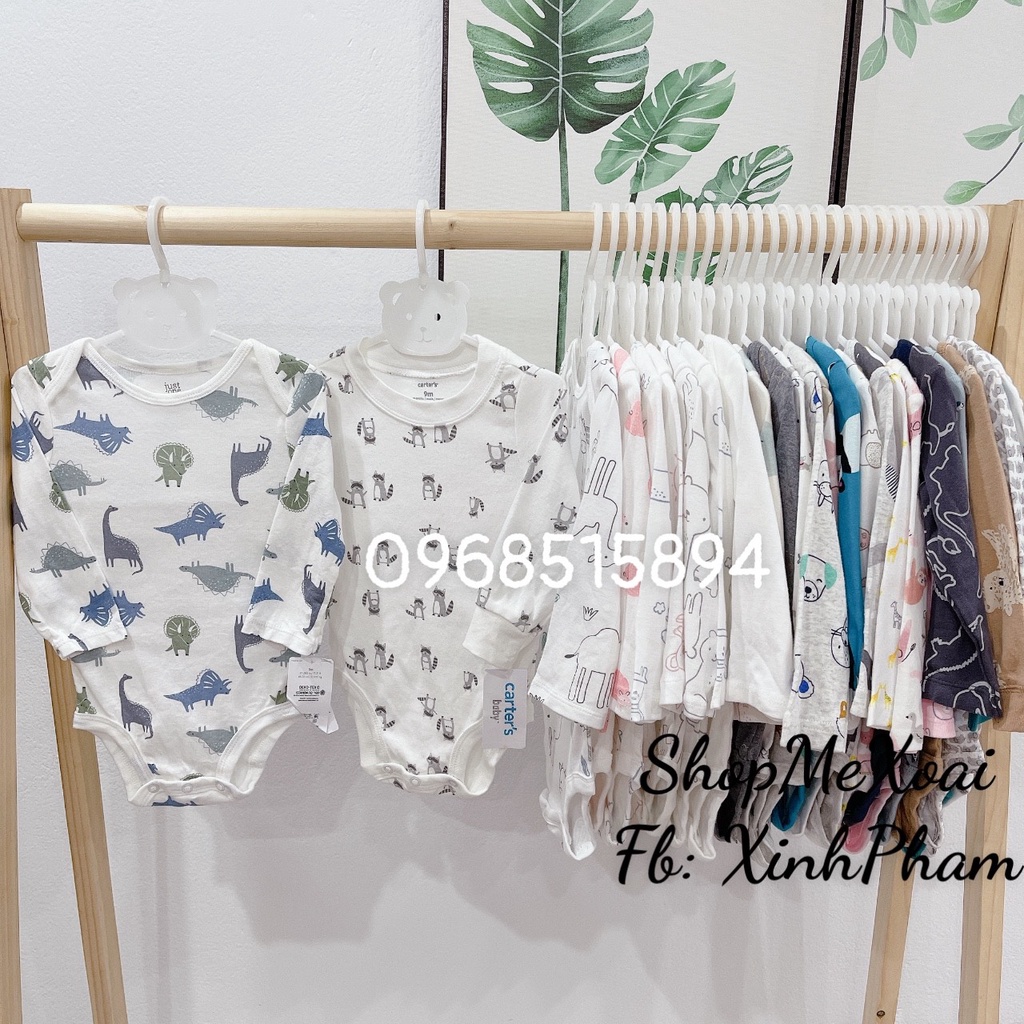 [SIZE 6M 5-7kg LINK 2] BODYCHIP CARTER, BODYCHIP DÀI TAY MIX HIỆU CHO BÉ