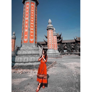 Set Váy Thổ Cẩm Dan Tộc ( hàng có sẵn )