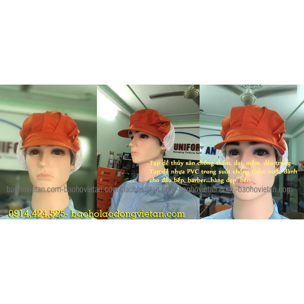 NÓN KÊT KAKI LƯỚI CHUYÊN DÙNG THỦY SẢN _ HÌNH CHỤP THẬT