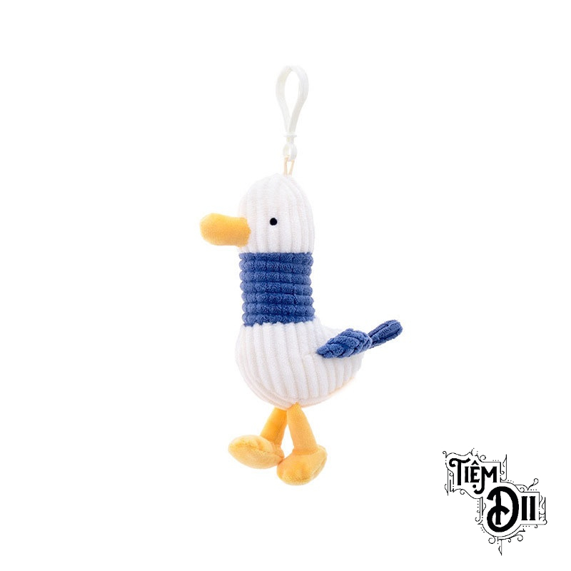 Móc Khóa Vịt Nhồi Bông Dễ Thương Món Quà Cute Dành Cho Bạn Bè Người Thân Móc Khoa Thú Bông Hình Vịt Nhiều Màu